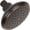 Oil-Rubbed Bronze, variant on Aqua Elegante High Flow Shower Head for Bathroom Showers - 2.5 GPM - Polished Chrome
