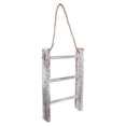 thumbnail image 1 of Towel Ladder Shelf Rack Blanket Holder Wall Bathroom Quilt Vintage Decorative Farmhouse Bar Drying Hand Rustic Storage, 1 of 7