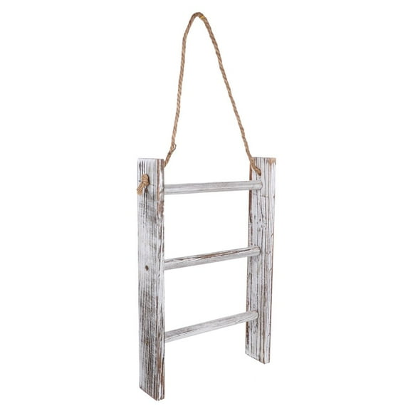 Towel Ladder Shelf Rack Blanket Holder Wall Bathroom Quilt Vintage Decorative Farmhouse Bar Drying Hand Rustic Storage