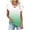 White2, variant on Jalioing Women's Summer Shirts Short Sleeve Cross V Neck Gradient Blouses Trendy Fashion Tunic Tops Outfits