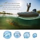 thumbnail image 4 of Greeniant Paquete de 5 flotabilidad de pesca, bola de plástico para agua, gancho de mosca redondo, burbuja ajustable, equipo de aparejos portátil para Type3 NO3 Greeniant  OD025188-02, 4 of 6