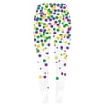 thumbnail image 5 of TRUBKH St Patricks Day Pants for Women High Waist Shamrock Yoga Pants 3d Printed Irish Green Clover Leaves Carnival Parade Tights Workout Tights Buttery Smooth Womens Leggings A2 Rose Gold 2xl, 5 of 5