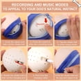 thumbnail image 7 of Interactive Dog Toys, 6.5*5In Interactive Dog Toys Pig with Recording & Music Modes, Rechargeable Moving Squeaky Dog Chew Toys for Small Medium Large Dogs, 7 of 7