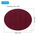 thumbnail image 2 of Kit de parches de terciopelo ovalados planchables Uxcell para reparar pantalones, camisas, chaquetas, rojo oscuro, paquete de 12, 2 of 6