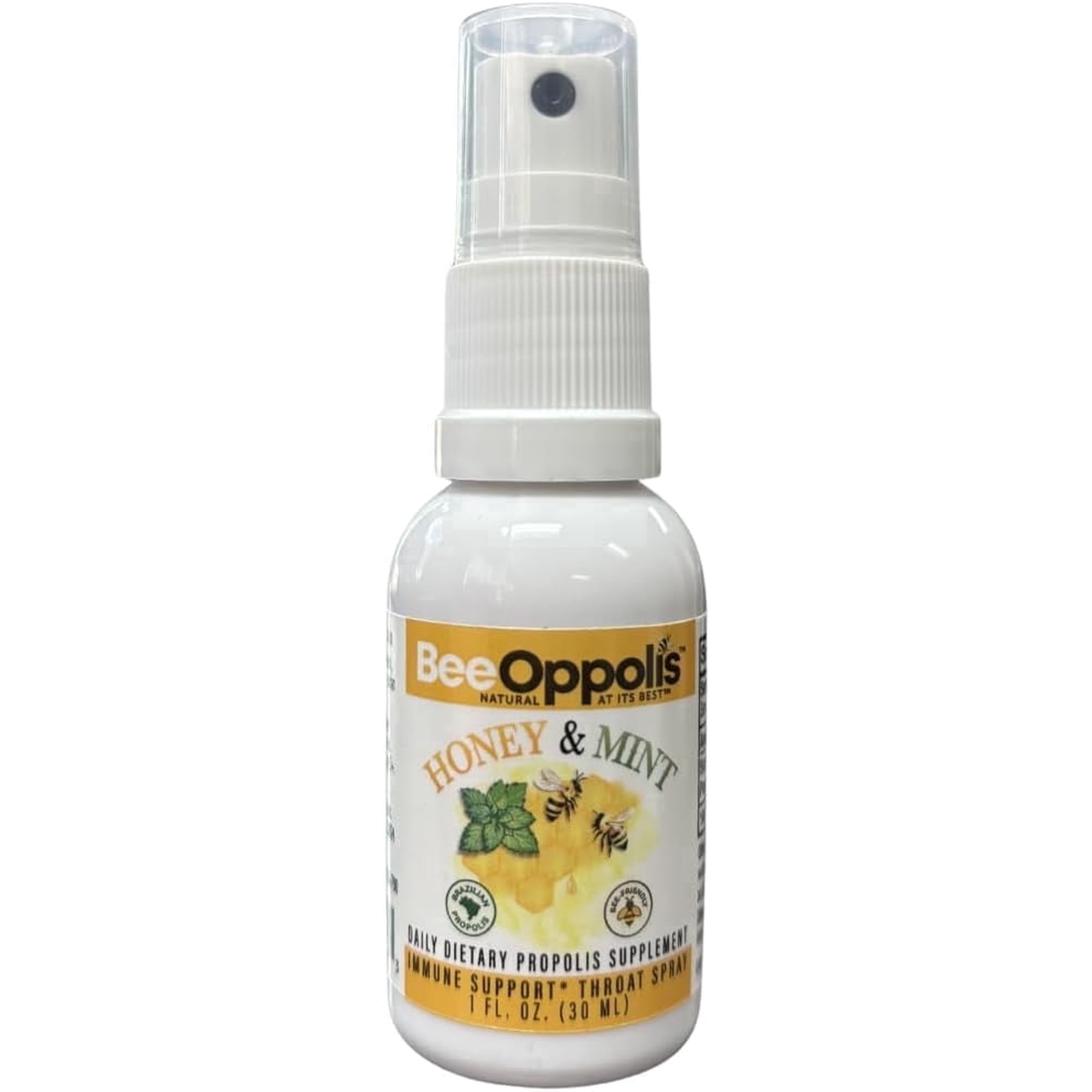 Beeoppolis Sinus Relief Liquid for Allergy with Organic Ingredients, Alcohol-Free Ingredients, 1 oz