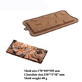 thumbnail image 5 of Chocolate Bar Molds, Break-Apart Chocolate Molds,Small Break Apart Chocolate Molds Non-Stick Reusable DIY Baking Molds Candy Protein & Energy Bar Moulds Pack of 2, 5 of 5
