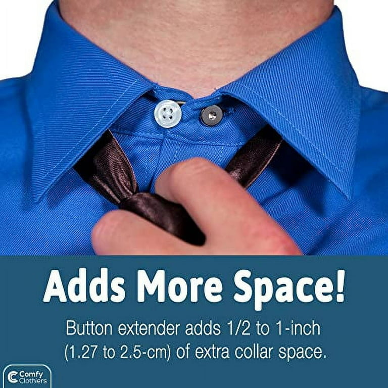5 Pcs Metal Shirt Collar Extenders Stretch Collar Neck Extenders