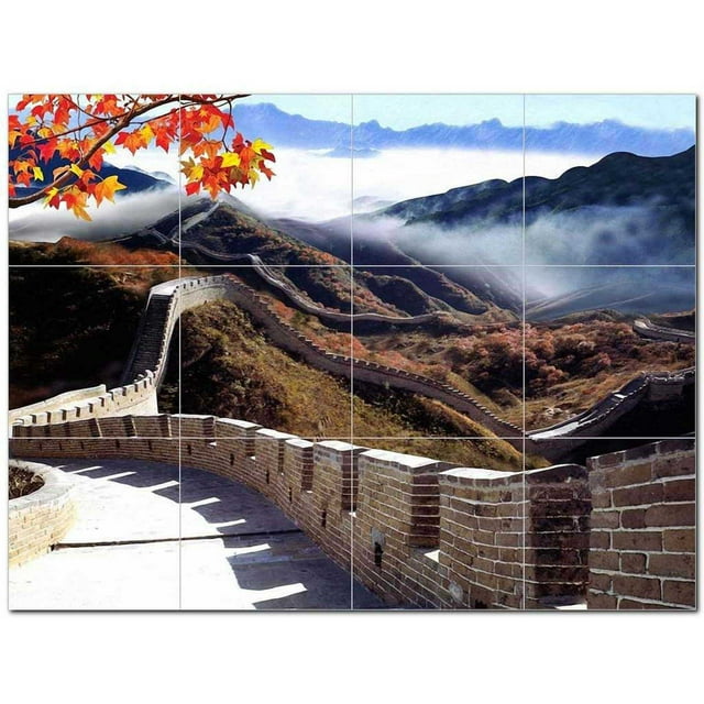 Monument Ceramic Tile Mural Kitchen Backsplash Bathroom Shower 400878-XL43