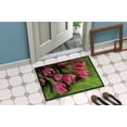 thumbnail image 2 of Carolines Treasures APH5048MAT Tapis Tulipes Roses Intérieur Ou Extérieur, 18 x 27 Po., 2 of 4