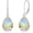 Bumble Bee Moonstone, variant on Bumble Bee Moonstone Earrings 925 Sterling Silver Teardrop Moonstone Leverback Dangle Earrings Bee Jewelry Gifts for Women