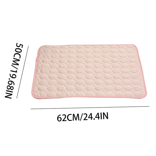 LSLJS Été Animal Glace Mat Dog Mat Tapis en Soie Glacée Cat Tapis Frais Fournitures pour Animaux