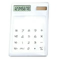 thumbnail image 1 of Transparent Basic Standard Digital Calculator Solar Power Desktop Pocket Size Mini Handheld For Students Use, 1 of 4