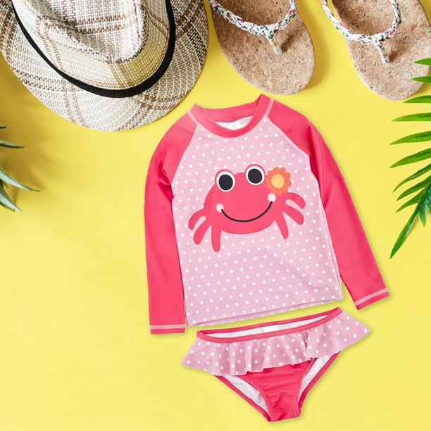 Combinaison Anti-UV Anti Uv Maillot De Bain Manches Longues Fille Combinaison Anti-UV Anti Uv Maillot De Bain Manches Longues Fille