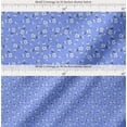 thumbnail image 2 of Soimoi Cotton Voile Fabric Leaves & Magnolia Floral Print Fabric by Yard 42 Inch Wide, 2 of 7