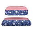 thumbnail image 2 of Pzuqiu Golf Cart Seat Covers Easy to Install Polyester, Compatible with Golf Carts Outdoor, for Ezgo Club Cars, Blue Star, 2 of 10