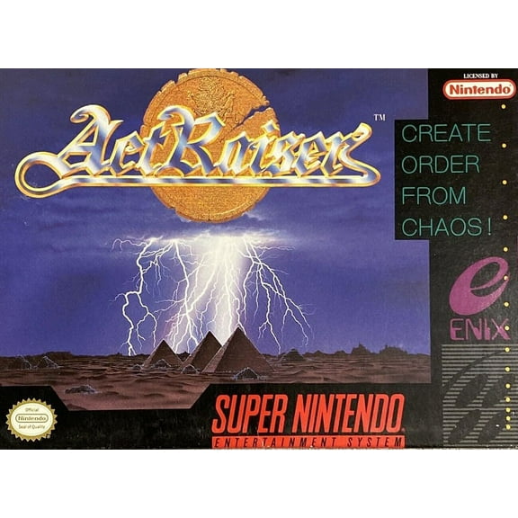 Restored ActRaiser (Super NES) (Refurbished)