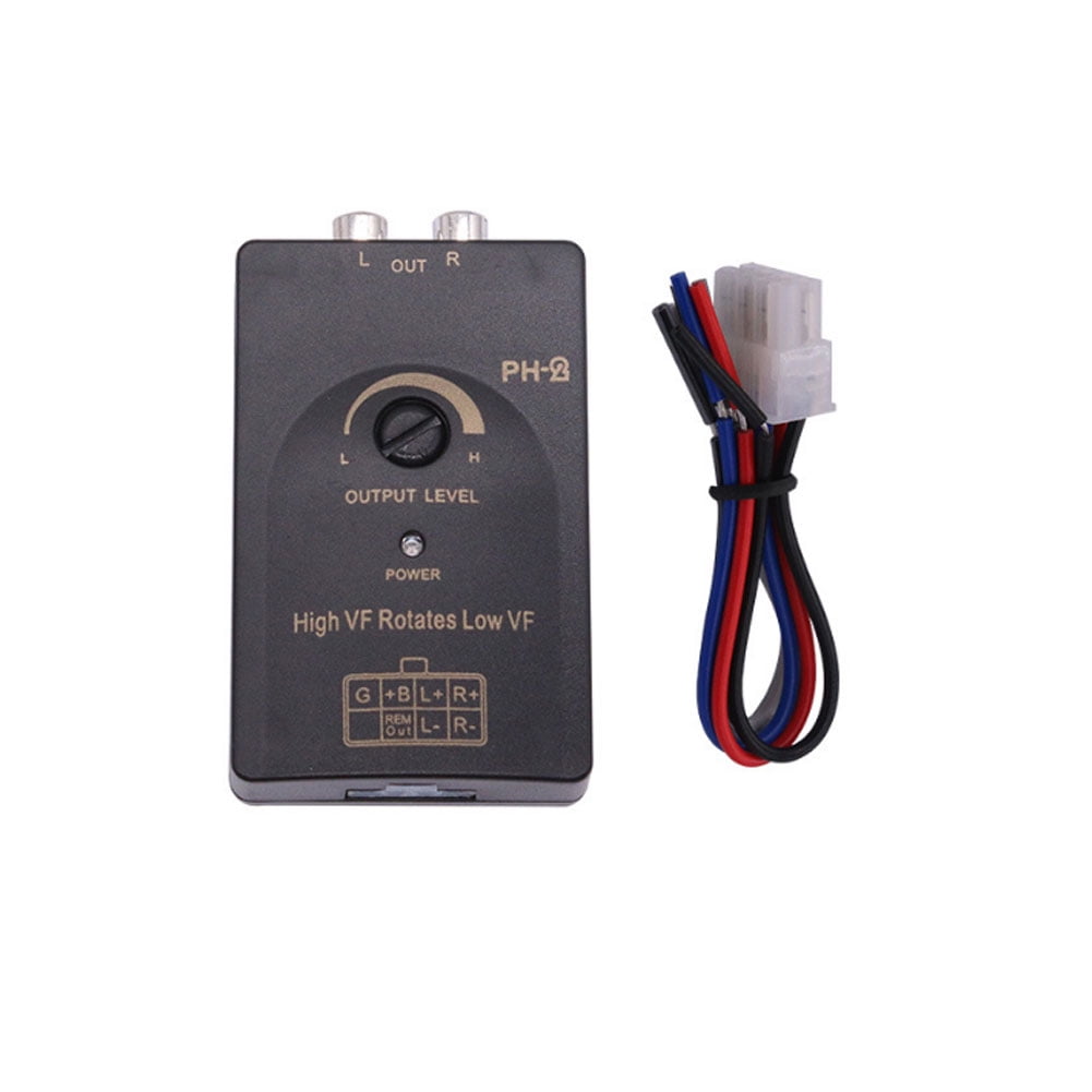 Convertore audio per auto per auto RCA stereo ad alta