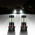 thumbnail image 5 of 2pcs P13W LED Bulbs Daytime Running Lights Fog Lamps Fit for Chevy Camaro 2010-2015, 5 of 13