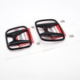 thumbnail image 1 of Adhesivo liso negro para portón trasero y delantero apto para insignia Honda CIVIC 3 piezas, 1 of 3