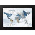 thumbnail image 2 of Watts, Eva 14x11 Black Modern Framed Museum Art Print Titled - Geode Map, 2 of 5