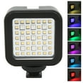 thumbnail image 1 of RGB Diving Fill Light, 2000MAH Video de Buceoo Recargable Luz Dimmable Con 3 Soportes de Zapatos Fríos para Fotografía, 1 of 7