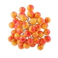 thumbnail image 1 of jifeng 200pcs Simulated Bouquet Multi Party Decoration Crafts Centerpieces Orange Red, 1 of 9