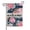 White-292, variant on Spring Summer Multicolored Flower Leaves Garden Flag 12.5x18 Inch Double Side for Outdoor Courtyard Garden Decor Flowers Welcome Holiday Flag for Outside Decoration