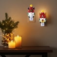 thumbnail image 4 of PEONAVET Resin Lamp Christmas Night Light Night Lights Plug Into Wall Christmas Gifts Cute Night Light for Kids Plug In Nightlight Rotatable for Christmas Decorations Party 2PCS, 4 of 8