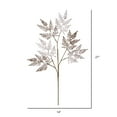 thumbnail image 2 of Vickerman 27" Artificial Champagne Metallic Fern Christmas Spray, 2 sprays per pack., 2 of 2