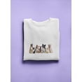 thumbnail image 3 of Sitting Dogs Sweatshirt Women -SPIdeals Designs, Female XX-Large, 3 of 4