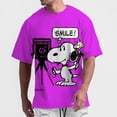 thumbnail image 5 of Camiseta deportiva de verano con estampado de Snoopy, ropa transpirable, talla grande, camiseta para hombre, camiseta de manga corta con impresión 3D para niños, 110, 5 of 5