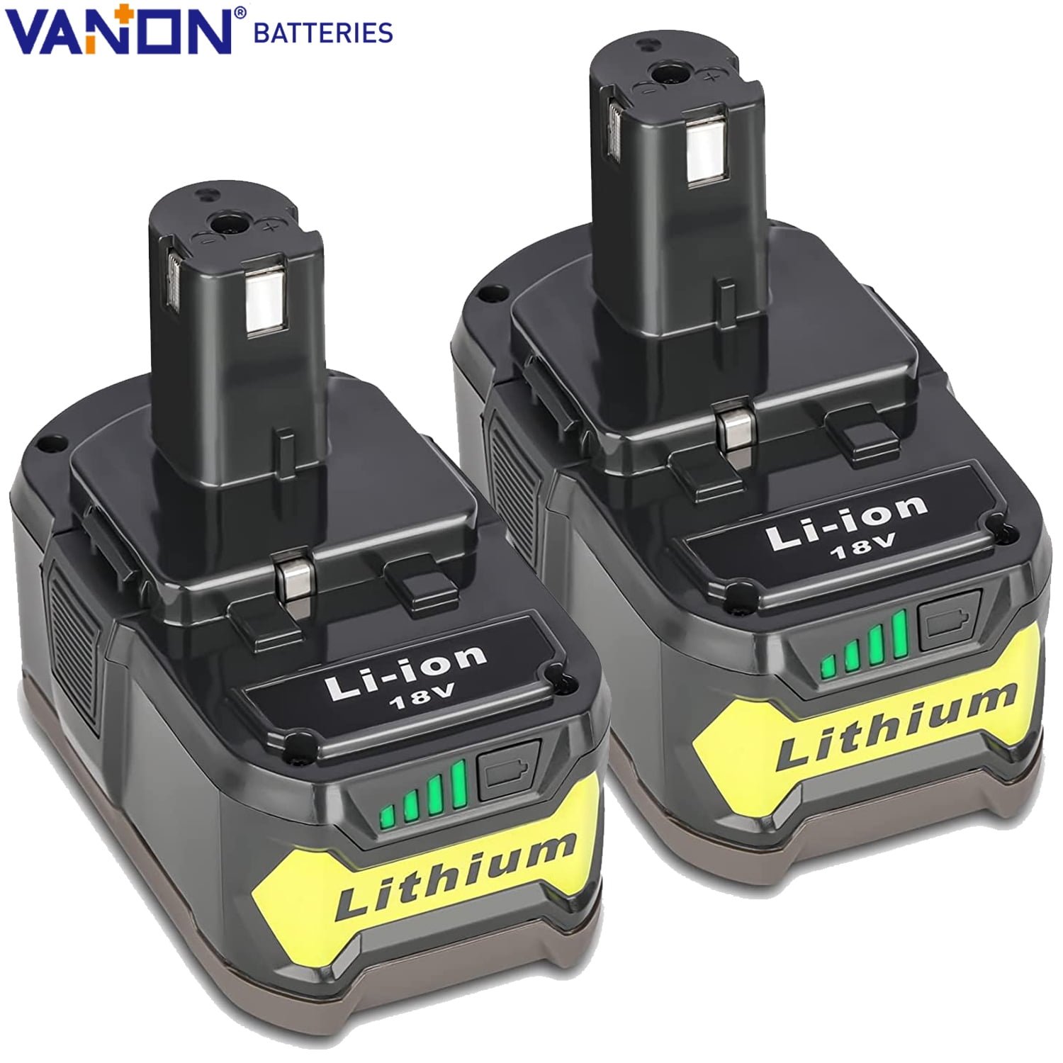 2X 6000mAh P108 For RYOBI 18V ONE+ 