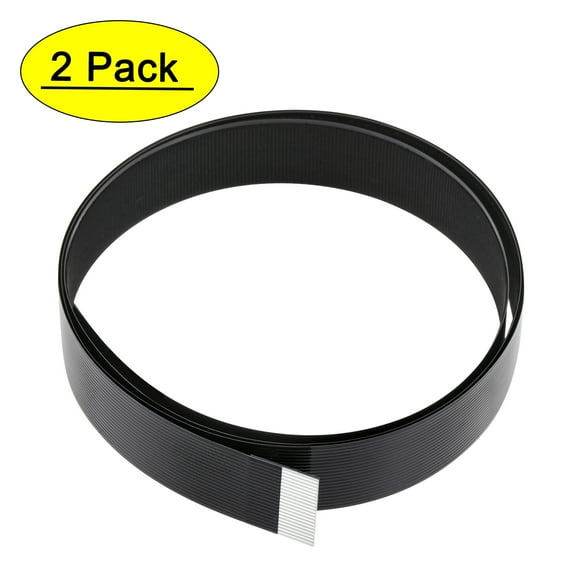 FPV FFC Cable 20 Pin 0.5mm Pitch 50cm Length B Type Flat Flexible Ribbon Cable 2pcs