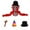Red, variant on Gorilla Tag Plush, Cute Gorilla Tag Monkey Stuffed Animal, Gorilla Tag Plush Toys for Birthday Themed Party Favors for Kids (50cm/19.68In)