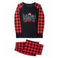 thumbnail image 3 of EWODOS Family Christmas Pjs Matching Sets Holiday Jammies Sleepwear Christmas Long Sleeve Pajamas, 3 of 7