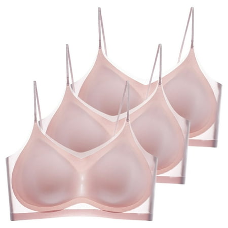 Sweet Home Farm Balconette Bras for Women Thin Summer Plus Size Ice Comfort Bra High Support Bras