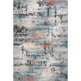 thumbnail image 2 of LaDole Rugs Blue Ivory Red Multicolor Rustic Abstract Modern Area Rug Carpet For Living Room Bedroom 3x5 3x10 4x6 5x8 6x9 8x10 9x12, 2 of 5