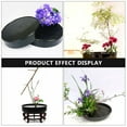 thumbnail image 2 of FONDOTIN Black Plastic Flower Grid Holder for Floral Arrangements, Fixing Base, Design, 1 Pack, 2 of 8