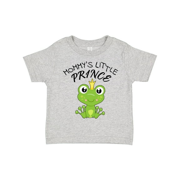 Inktastic Mommy's Little Prince- Cute Frog Boys Toddler T-Shirt
