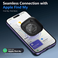 thumbnail image 3 of Air Tracker Tag, Bluetooth Tracker 4 Pack for Apple Find My, iOS Only Key Finder with Loud Alarm and Replaceable Battery for Keys, Wallet, Luggage, 3 of 10