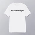 thumbnail image 2 of NinXxx Women's Graphic Print Crew Neck Soft Comfortable Daily Basic Top White XL, 2 of 4