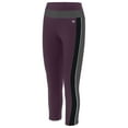 thumbnail image 1 of Champion Womens Authentic Double Dry Ankle Leggings, Dark Berry, X-Small, 1 of 3