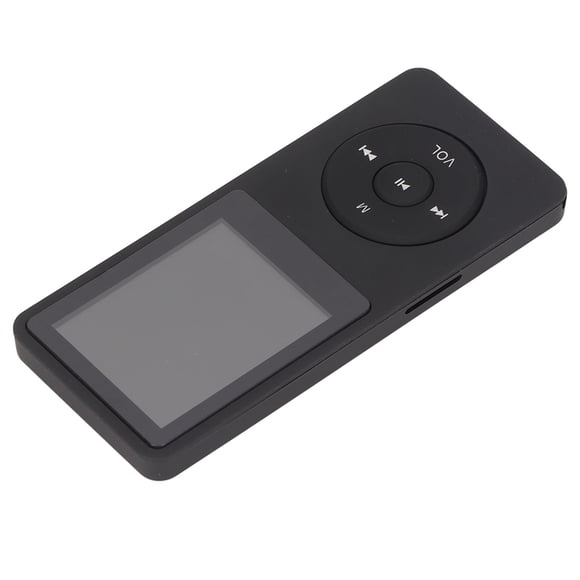 Lecteur de Musique, Carte Mémoire 64 Go Batterie Rechargeable Écran 1.8 Pouces Lecteur MP3 Portable pour Image pour Vidéo pour Musique Noir, Blanc, Bleu Foncé, Bleu Clair