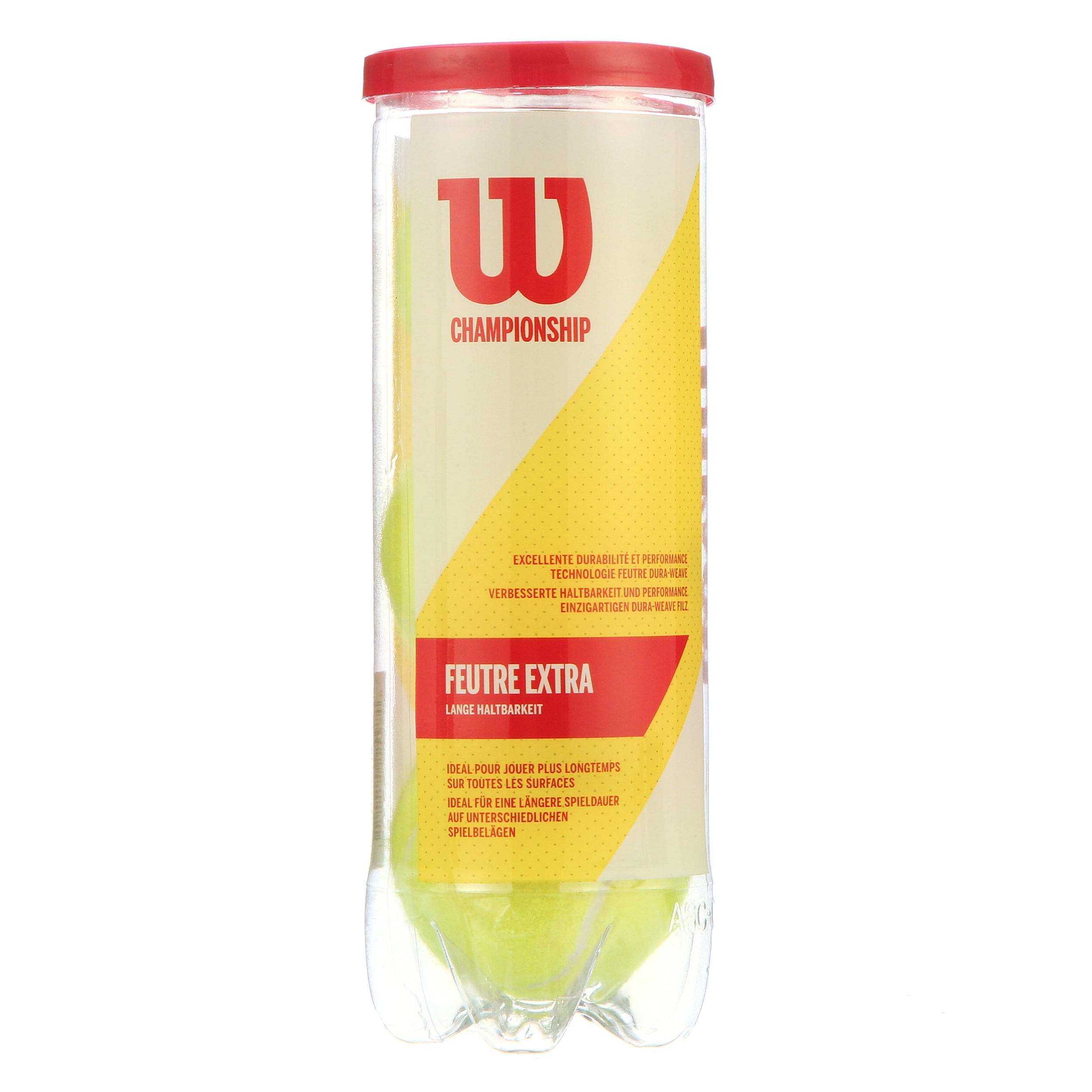 (2 pack) Wilson Championship Extra Duty Tennis Ball - 3 Ball Can