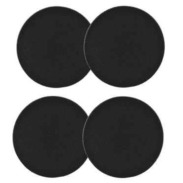 MODANU 4 Pack Oil Splash Pad, 15" Oil Drain Anti Splash Round Pad for Car Oil Changing Transmission Drain Pan, Black