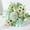 Green, variant on YiBai Beautiful Artificial Silk Fake Flowers Wedding Valentines Bouquet Bridal Decor, Pink -PLN003