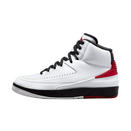 Men's Jordan 2 Retro OG "Chicago" White/Varsity Red-Black (DX2454 106) - 8