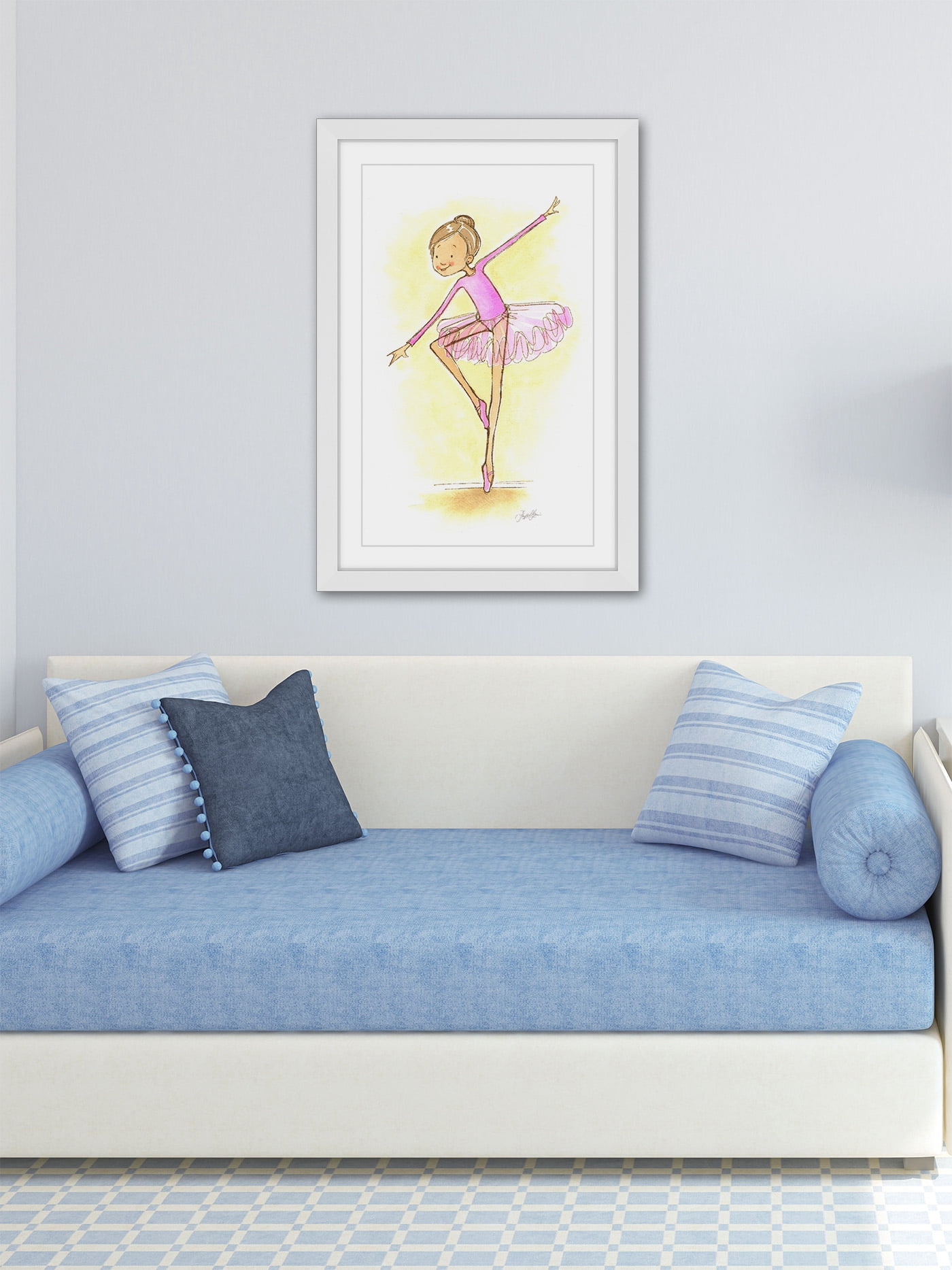 "Ballerina" Framed Painting Print