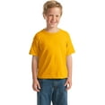 thumbnail image 3 of Gildan Dryblend Youth Tee , G800B , Gold , Medium, 3 of 7