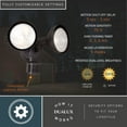 thumbnail image 4 of Bronze Motion Sensor Dusk to Dawn Outdoor Security Flood Light - 180 Degree Range - 70 Ft., 4 of 14